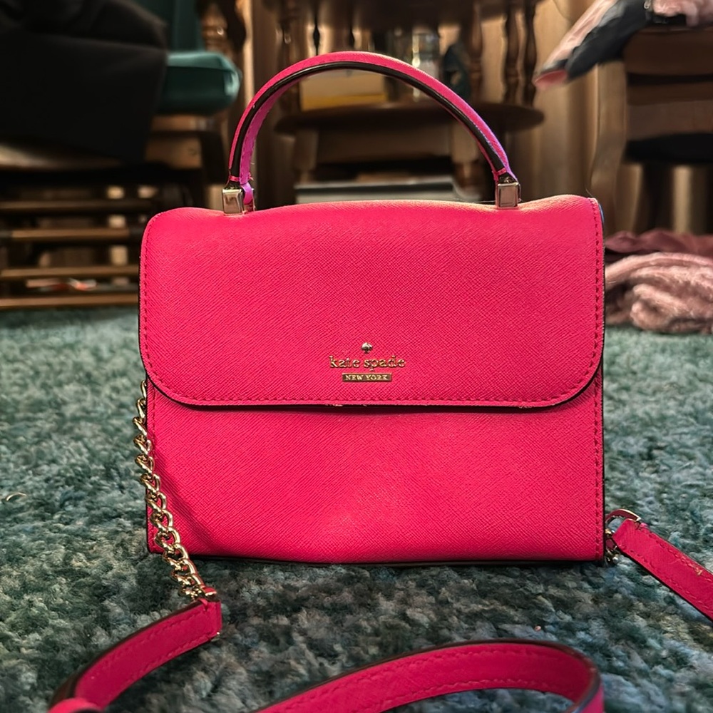Hot pink Kate spade mini purse